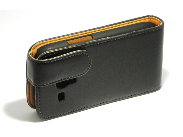 Classic Leather Flip Case Samsung Galaxy S3 Mini