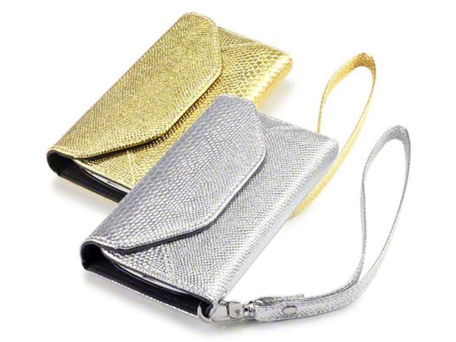 Covert Shiny Snake Wallet Case - Samsung Galaxy S3 mini hoesje