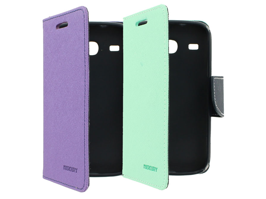 Color Sideflip Case - Hoesje voor Samsung Galaxy Core (i8260)