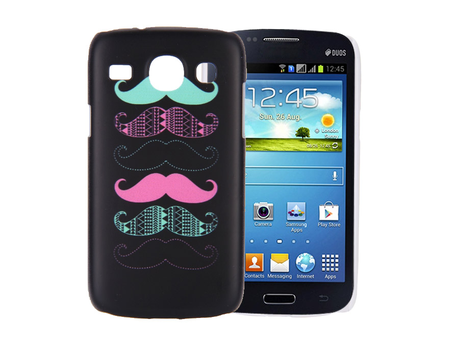 Moustache Hard Case - Samsung Galaxy Core Hoesje