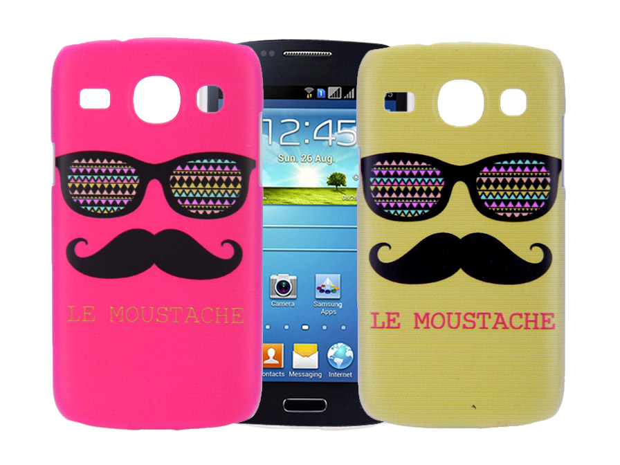Moustache Summer Case - Samsung Galaxy Core Hoesje
