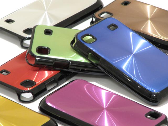 Disc Series Aluminium Case Hoes Samsung Galaxy S (Plus)
