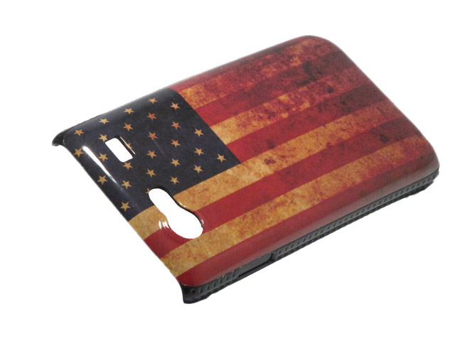 USA Vintage Flag Case Samsung Galaxy S Advance (i9070)