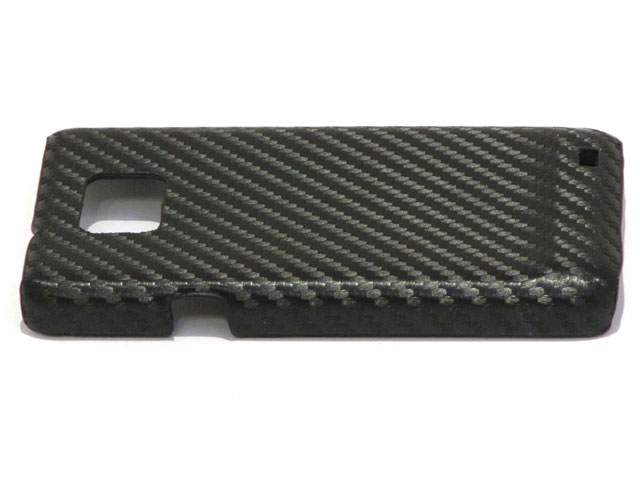 Carbon Back Case Cover voor Samsung Galaxy S2 (i9100)