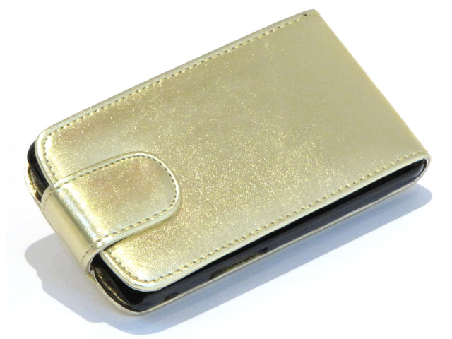 Golden Leather Case Samsung Galaxy S2 (i9100)
