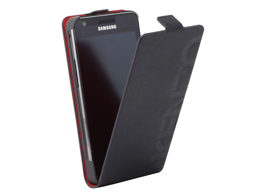 Kenzo Paris Leather Flip Case Hoesje Samsung Galaxy S2 (Plus)