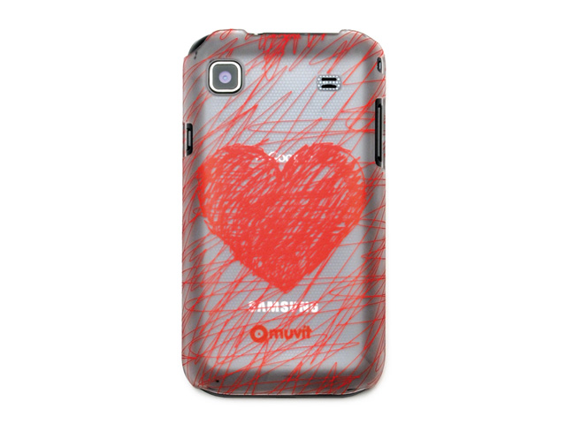 Muvit Doodle Case Hoes 'Heart' Samsung Galaxy S2 