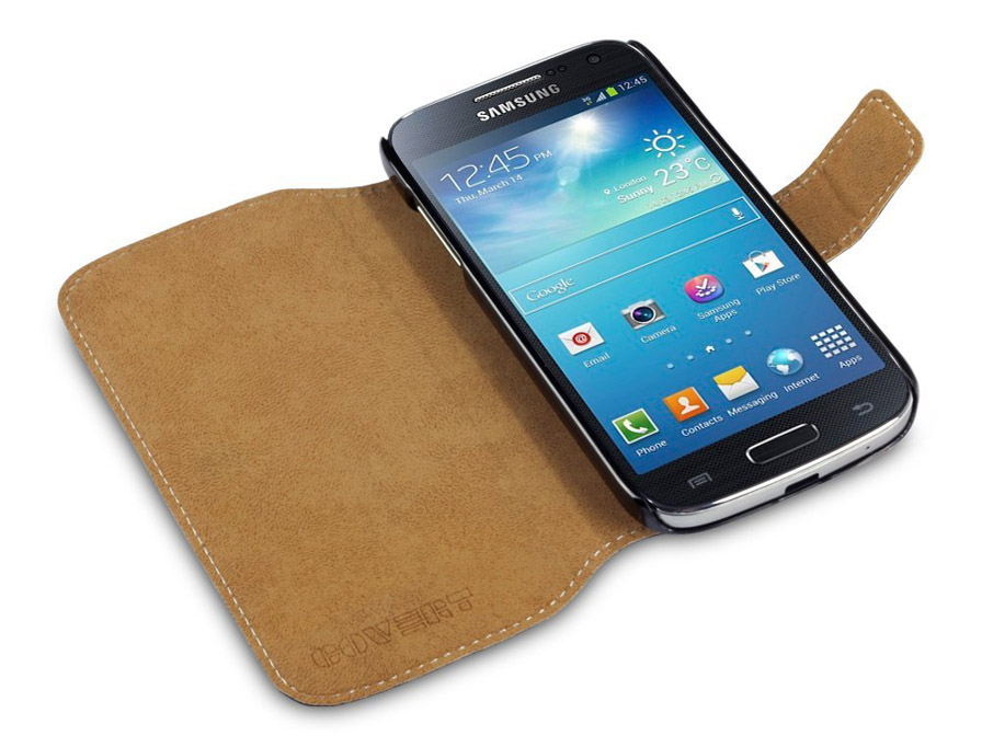 Covert UltraSlim Sideflip Case Hoesje voor Samsung Galaxy S4 Mini