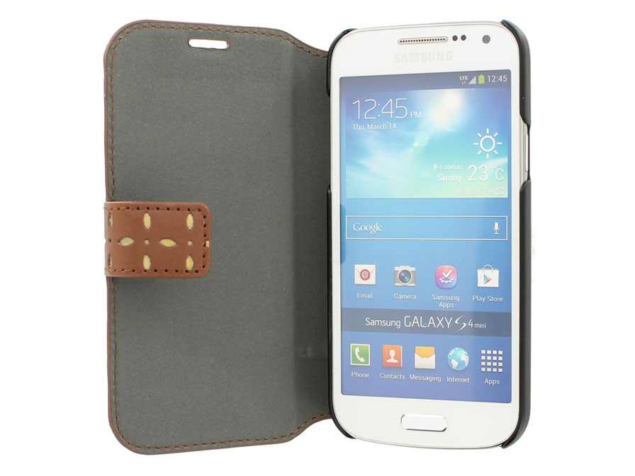 magnetron navigatie Evaluatie Guess Gianina Bookcase - Samsung Galaxy S4 Mini hoesje