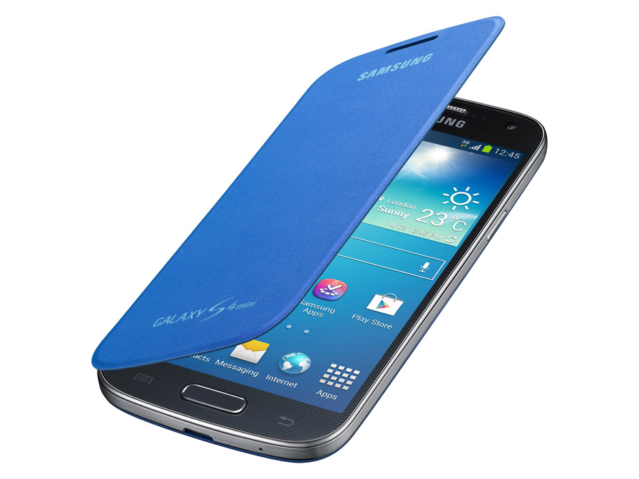 Oppervlakkig Maak het zwaar Startpunt Samsung Galaxy S4 Mini (i9190) Flip Cover Case Hoesje