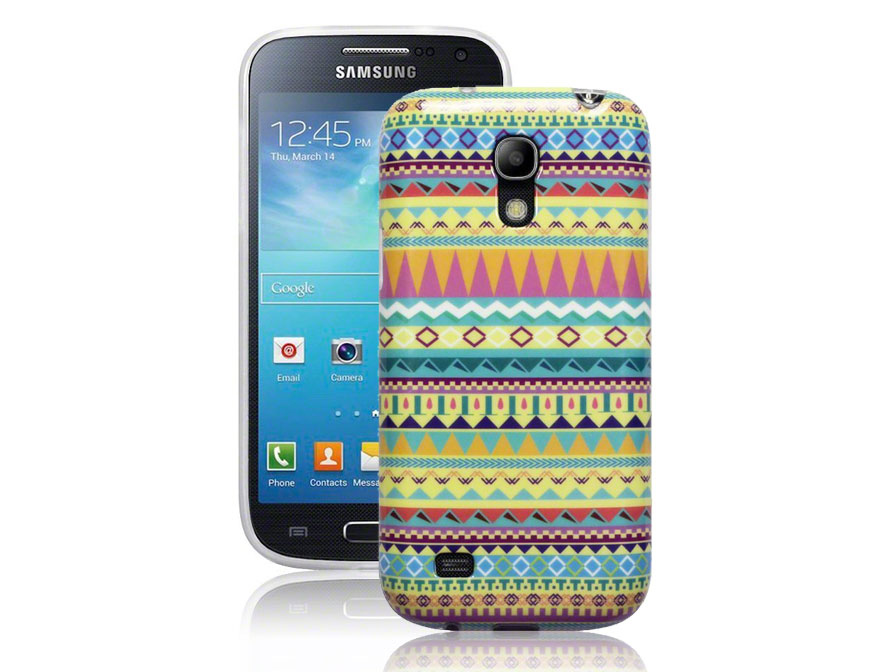 CaseBoutique Aztec Soft Case Hoesje voor Samsung Galaxy S4 Mini