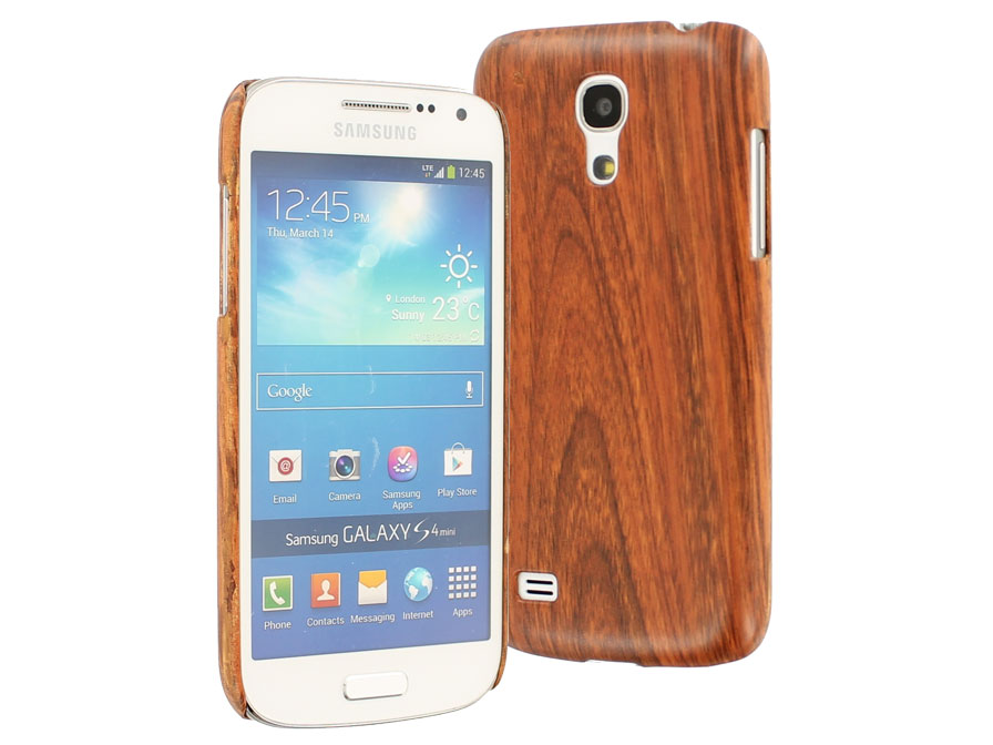 Hout-look Hard Case - Hoesje voor Samsung Galaxy S4 Mini