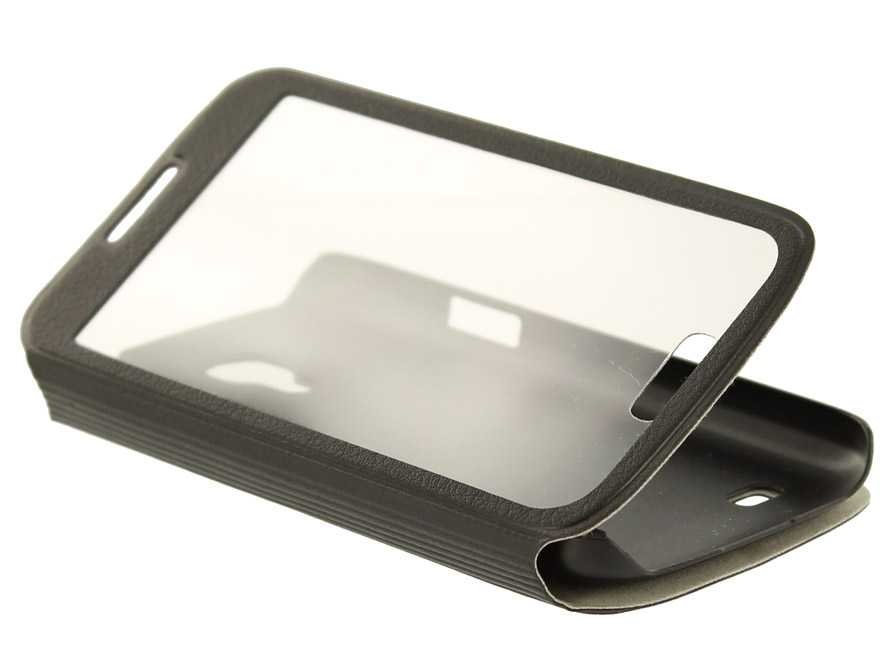 Ultra-Clear View Book Case voor Samsung Galaxy S4 Mini