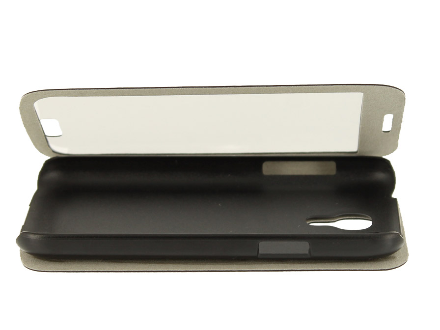 Ultra-Clear View Book Case voor Samsung Galaxy S4 Mini