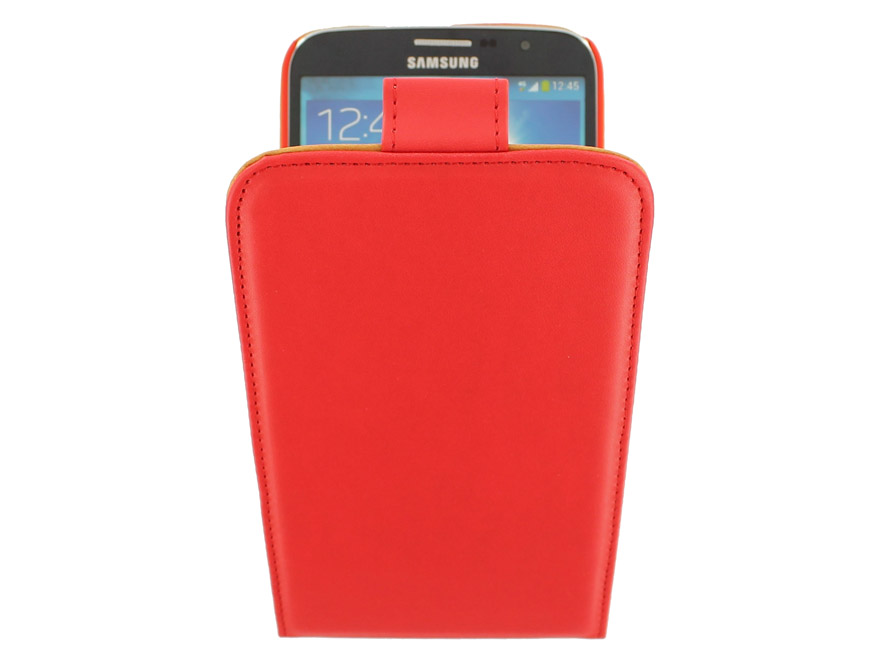 Classic Leather Case voor Samsung Galaxy Mega 6.3