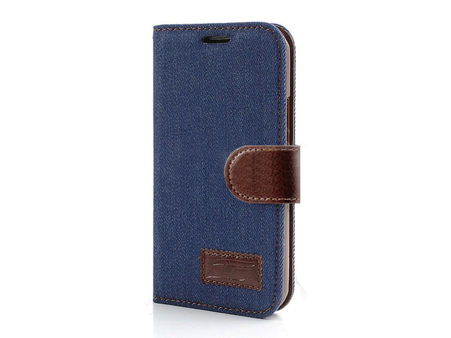 Denim & Jeans Wallet Case Samsung Galaxy S4 Active (i9295)
