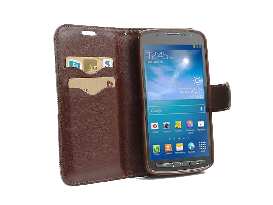 Denim & Jeans Wallet Case Samsung Galaxy S4 Active (i9295)