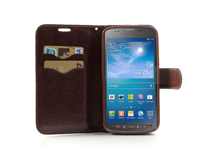 Flower Wallet Case Samsung Galaxy S4 Active (i9295)