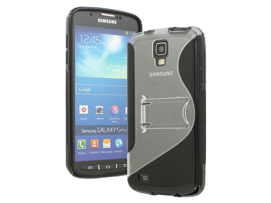 S-Line Kickstand - Hoesje voor Samsung Galaxy S4 Active (i9295)