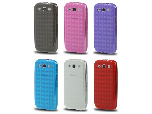 Argyle TPU Case Hoes voor Samsung Galaxy S3 (i9300)