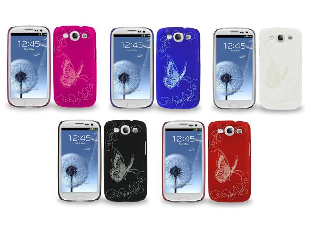 Butterfly Back Case voor Samsung Galaxy S3 (i9300)
