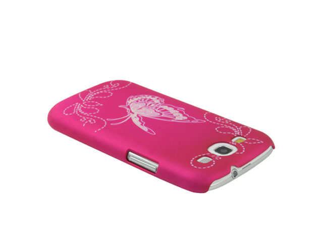 Butterfly Back Case voor Samsung Galaxy S3 (i9300)