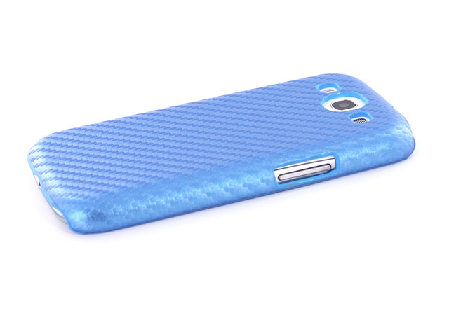 Carbon Back Case Cover voor Samsung Galaxy S3 (i9300)