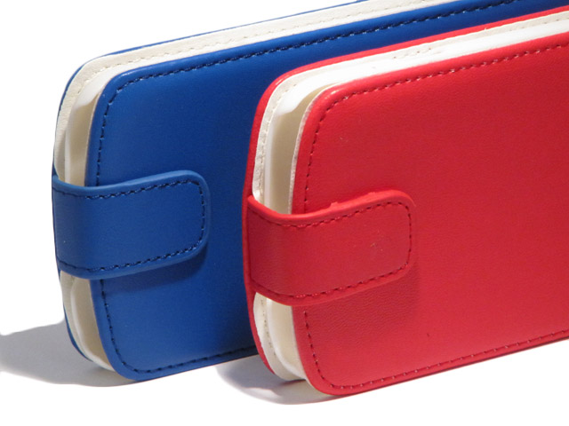 Color Series Kunstleren Flip Case Hoesje voor Samsung Galaxy S3