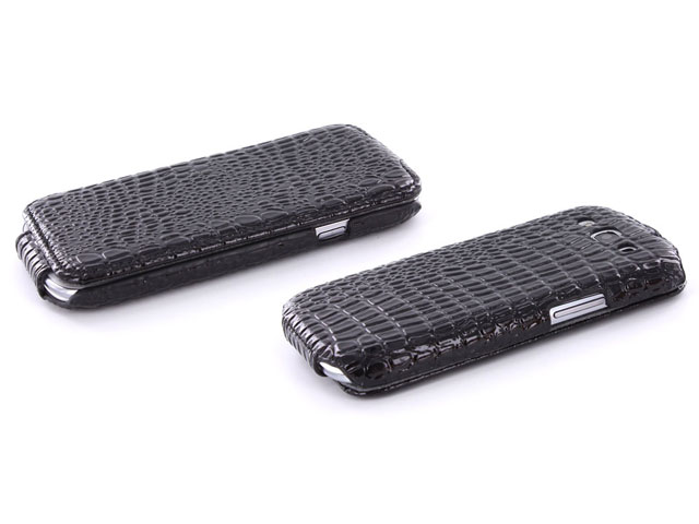 Croco Slimline Leather Case voor Samsung Galaxy S3 i9300