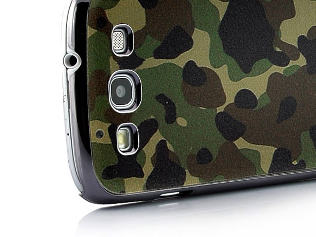 Deluxe Camouflage Hard Case Hoes voor Samsung Galaxy S3 (i9300)