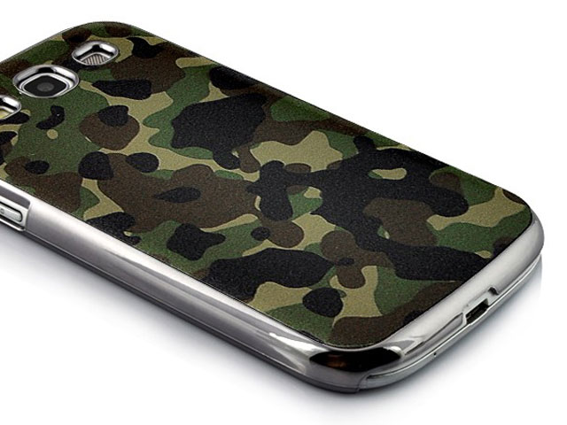 Deluxe Camouflage Hard Case Hoes voor Samsung Galaxy S3 (i9300)