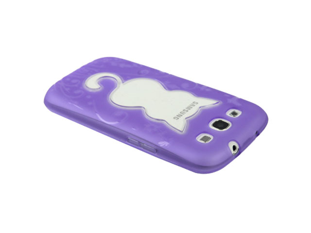 Kitty TPU Case Hoesje voor Samsung Galaxy S3 (i9300)