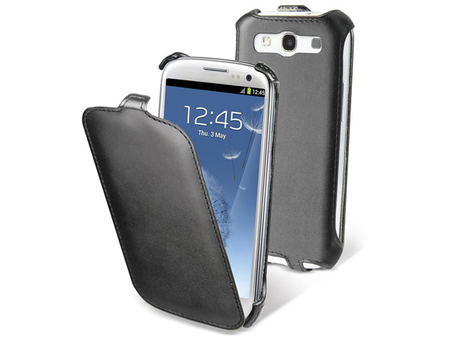 Muvit Snow Slim Kunstleren Flip Case Samsung Galaxy S3 (i9300)