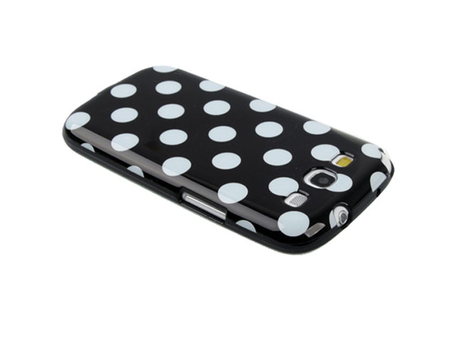 Polka Dot TPU Soft Case Hoes voor Samsung Galaxy S3 (i9300)