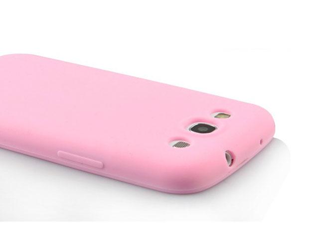 Silicone Skin Case Hoesje voor Samsung Galaxy S3 (i9300)