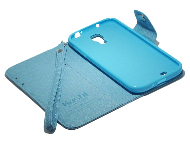 Kashi Pastel Series Sideflip Case voor Samsung Galaxy S4 (i9500)