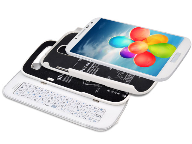 Ultraslim Bluetooth Keyboard Case voor Samsung Galaxy S4