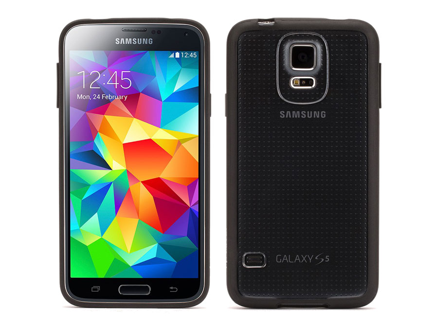Griffin Reveal Clear Back Case - Hoesje voor Samsung Galaxy S5