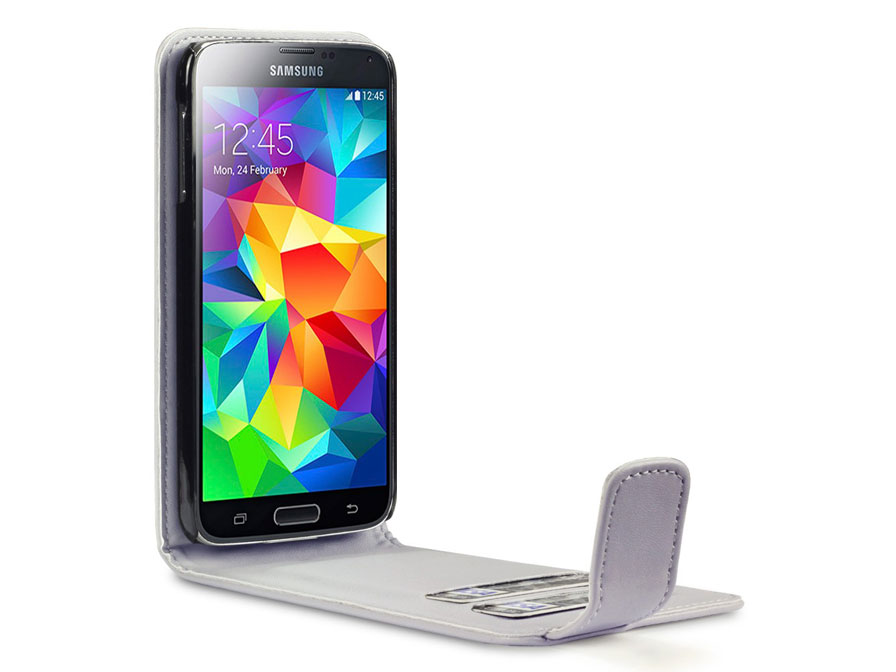Qubits Flip Case - Hoesje voor Samsung Galaxy S5