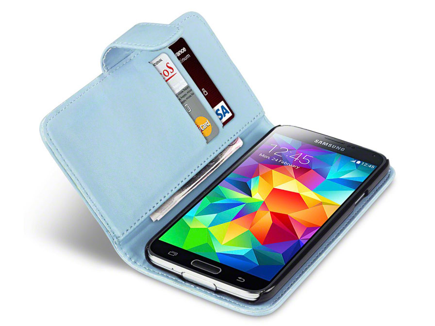 Qubits Wallet Case - Hoesje voor Samsung Galaxy S5