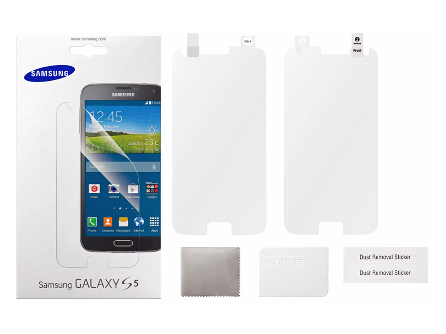Originele Samsung Galaxy S5 Screenprotector (2-pack)