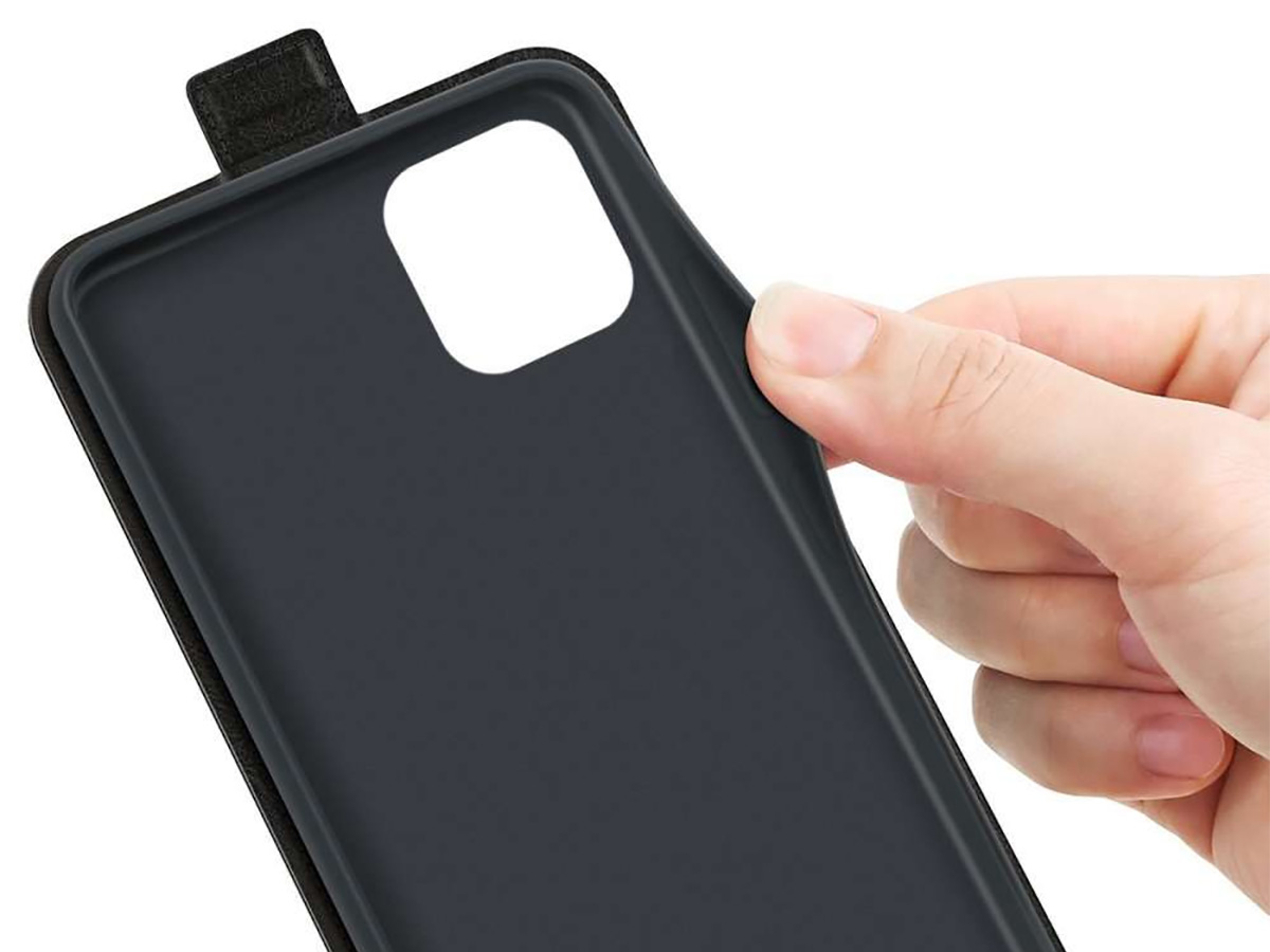 Just in Case Flip Case Zwart - Samsung Galaxy A03 hoesje