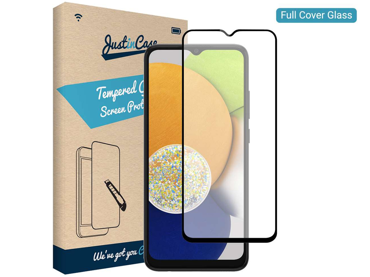 Samsung Galaxy A03 Screen Protector Glas Full Cover Edge to Edge