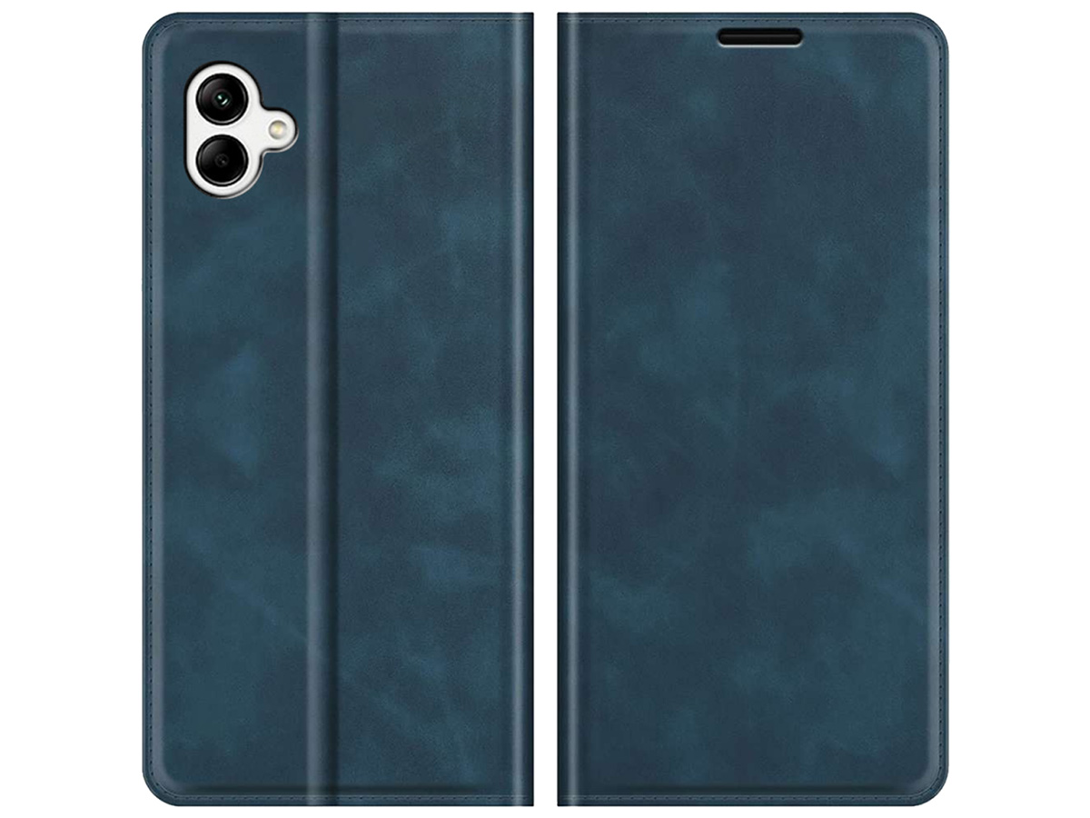 Just in Case Slim Wallet Case Blauw - Samsung Galaxy A04 hoesje