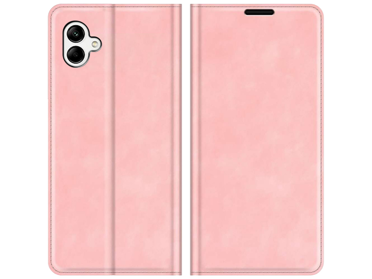 Just in Case Slim Wallet Case Roze - Samsung Galaxy A04 hoesje