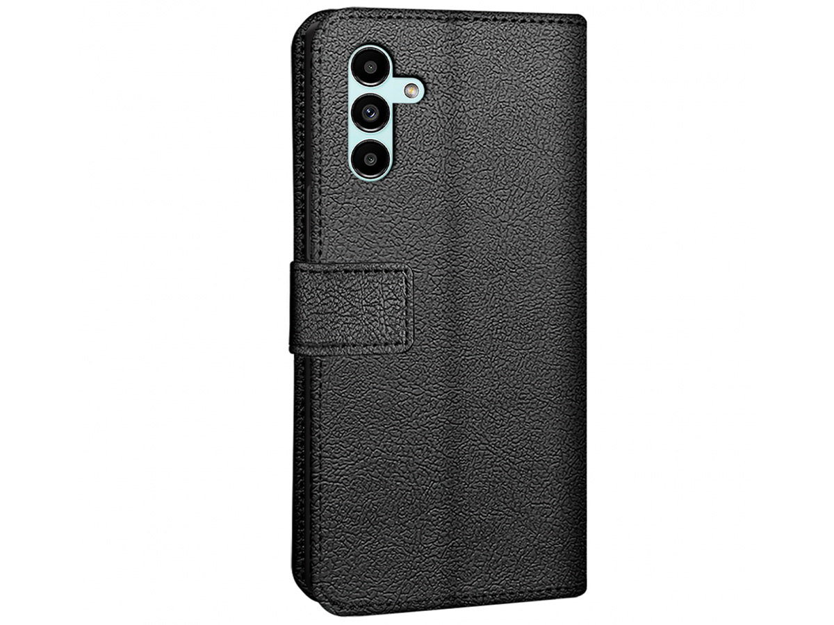 Just in Case Card Wallet Case Zwart - Samsung Galaxy A04s hoesje