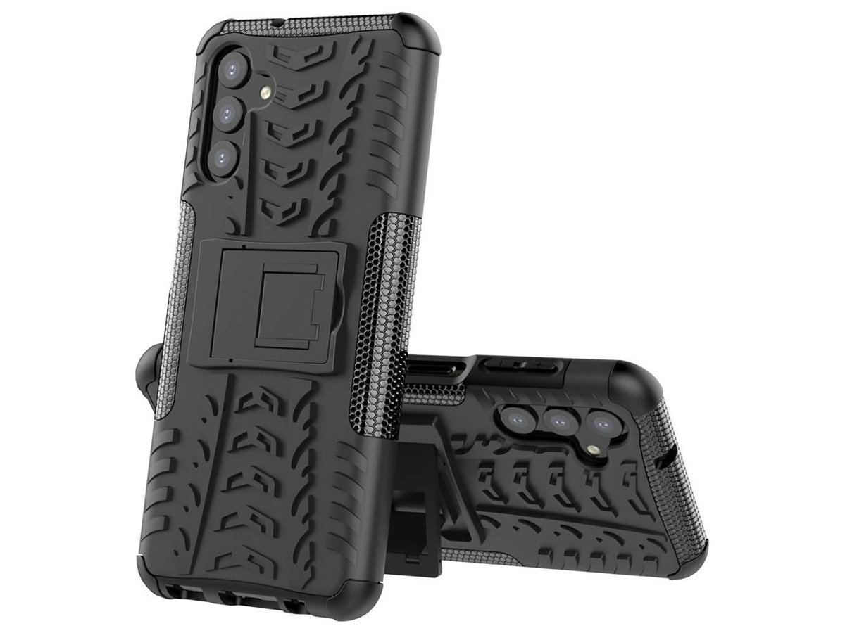 Just in Case Dual Layer Hybrid Case - Samsung Galaxy A04s hoesje