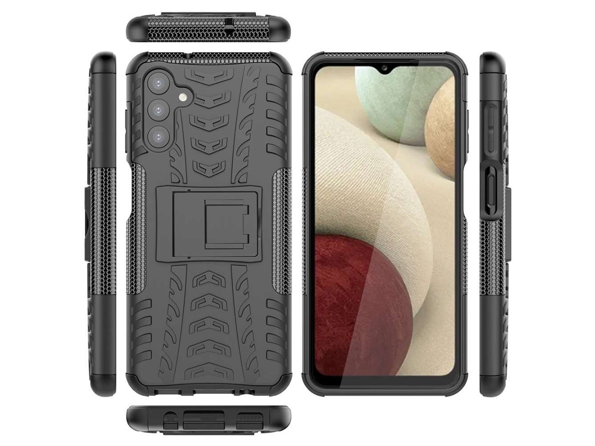 Just in Case Dual Layer Hybrid Case - Samsung Galaxy A04s hoesje