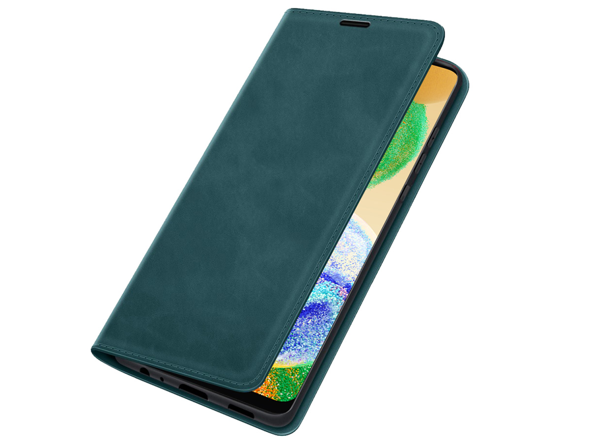 Just in Case Slim Wallet Case Groen - Samsung Galaxy A04s hoesje