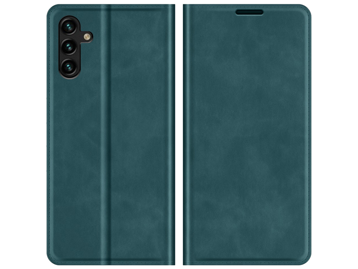 Just in Case Slim Wallet Case Groen - Samsung Galaxy A04s hoesje